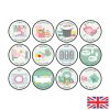 Chores magnet set Kindergarten English