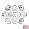 Responsibilities Magnet Set Schoolchildren English