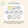 Weather magnet set