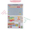 montessori children magnetic calendar 84 magnets 01