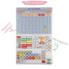 montessori children magnetic calendar 84 magnets schoolchildren 01