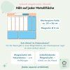 Magnetischer Wochenplaner für Schulkinder – ab 6 & mitwachsend