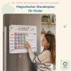 Magnetischer Stundenplan für die Grundschule