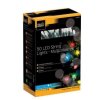 Solárna multifarebná LED reťaz Cole & Bright Dual Power 50 LED - 6,9m