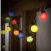 Party LED reťaz - 20 LED/6m rôznofarebná