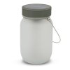 Solárna LED lampa imitujúca plamene biela