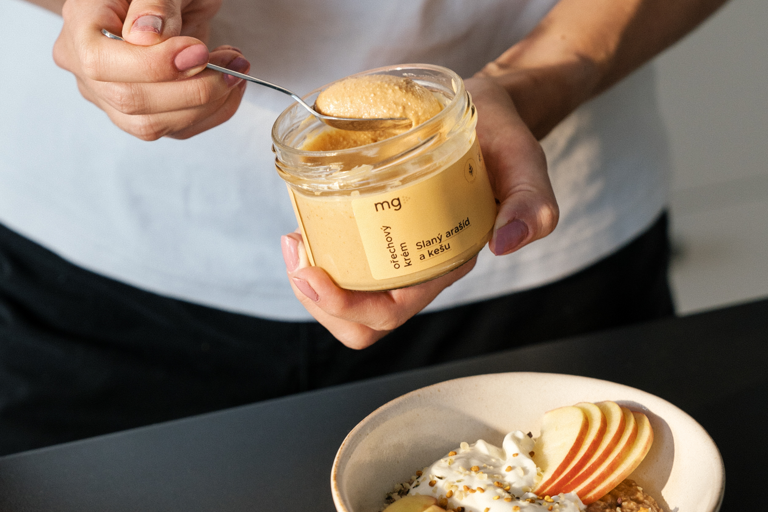 3 důvody, proč na kaši přidat ořechový krém