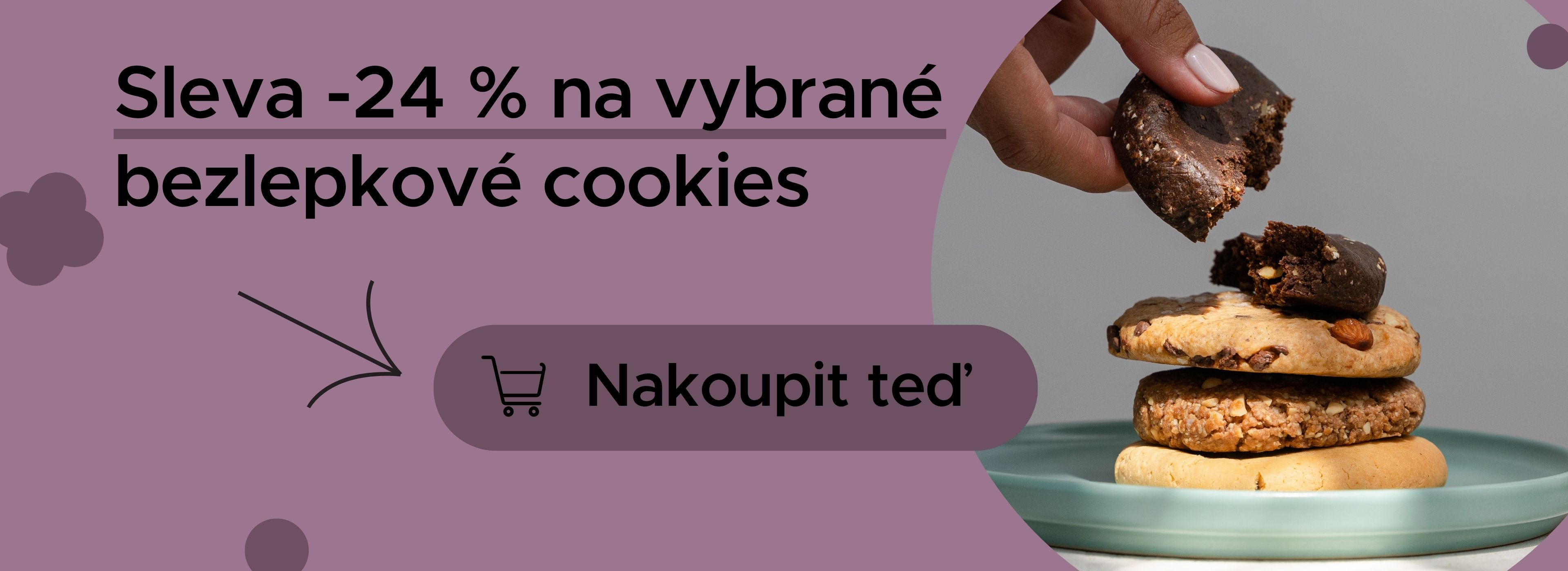 Cookies se slevou -24 %