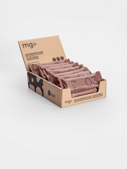 20x MG Proteinová tyčinka 03 Čokoláda s mořskou solí  balení po 20 kusech