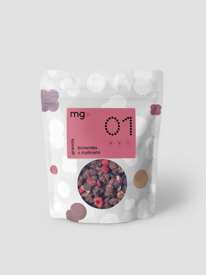 MG Granola 01 Brownies s malinami  jednotlivé balení