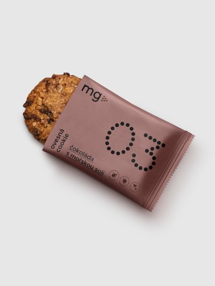 5x MG Ovesná cookie 03 Čokoláda s mořskou solí  balení po 5 kusech