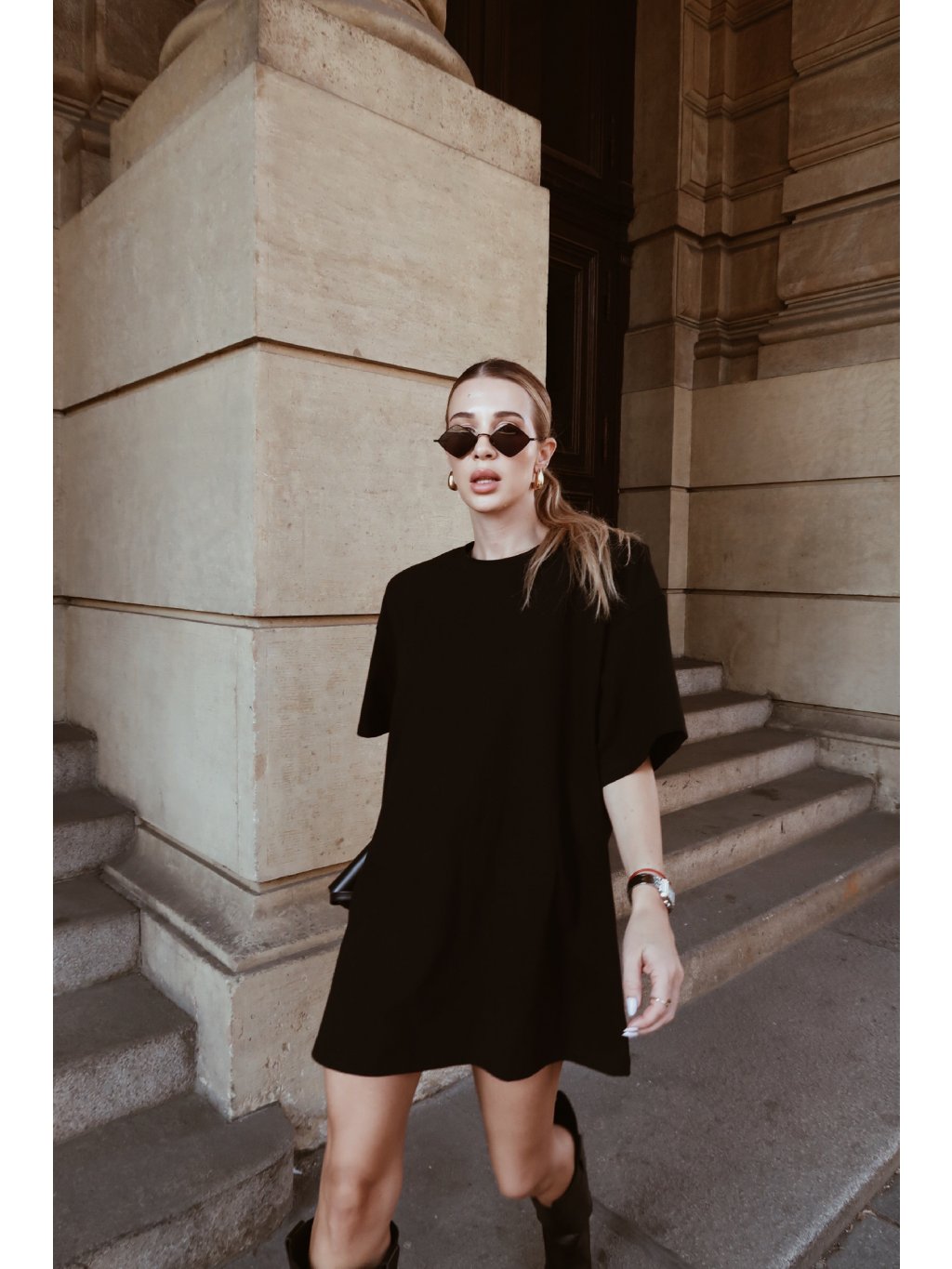 Oversize Tshirt Dress Coco - SHOP MOJA MOJA