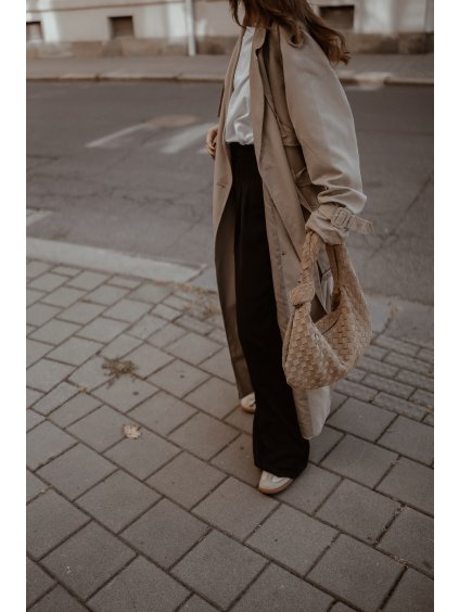 Maya big suede beige