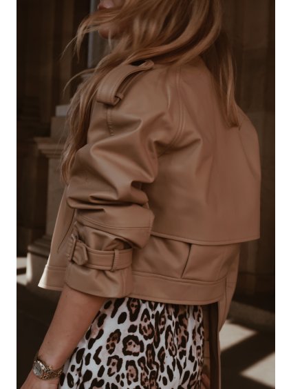 Kožená bunda Girl Style