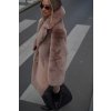 Maxi coat Shearling Nude