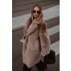 Maxi coat Shearling Nude