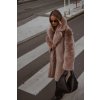 Maxi coat Shearling Nude