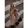 Maxi coat Shearling Nude