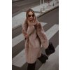 Maxi coat Shearling Nude