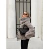 Beige fur jacket Moja Moja