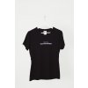 Černé dámské tričko basic s potiskem