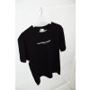 Černé pánské tričko basic s potiskem