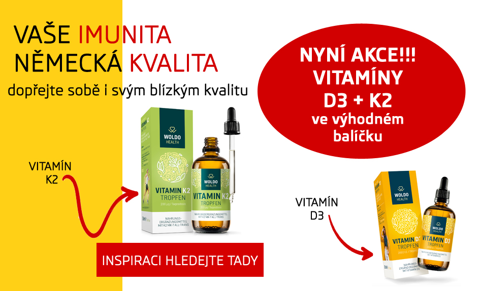 VITAMÍNY D3, K2