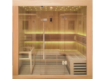 Sauna finská Marimex KIPPIS XL + dárek Krystaly solné 3-5 cm, 1 kg
