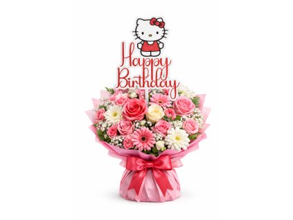 Hello kitty happy prithday