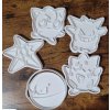 Formička na modelovací hmoty Pokémon – 3D tisk z PLA
