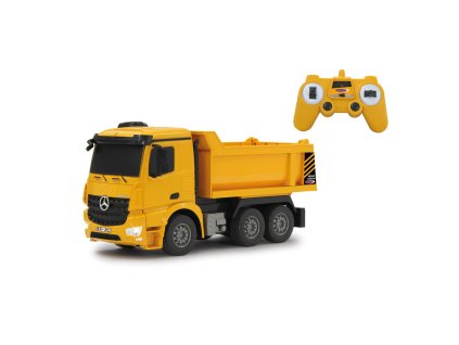 Jamara RC auto Dump Truck Mercedes-Benz Arocs žluté