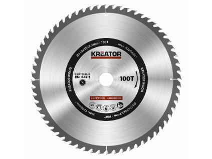 Pilový kotouč na dřevo Kreator KRT020433 315mm 100T