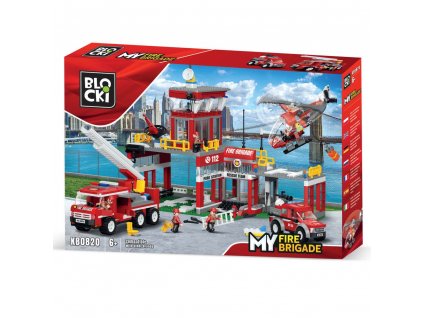 7681 blocki stavebnice my fire brigade fire brigade station 881 dilku