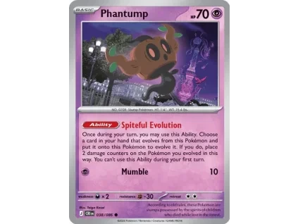 Pokémon TCG: ME04 Chaos Rising - 038/086 Phantump