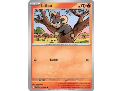 Pokémon TCG: ME04 Chaos Rising - 014/086 Litleo