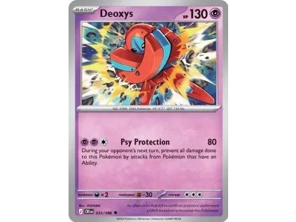 Pokémon TCG: ME04 Chaos Rising - 033/086 Deoxys
