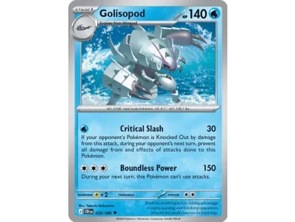 Pokémon TCG: ME04 Chaos Rising - 026/086 Golisopod