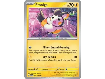 Pokémon TCG: ME04 Chaos Rising - 030/086 Emolga