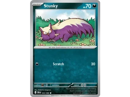Pokémon TCG: ME04 Chaos Rising - 053/086 Stunky