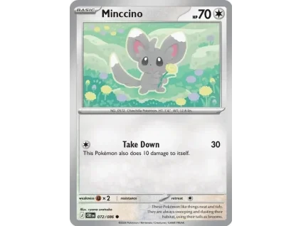 Pokémon TCG: ME04 Chaos Rising - 072/086 Minccino