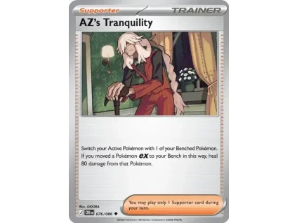 Pokémon TCG: ME04 Chaos Rising - 076/086 AZ's Tranquility