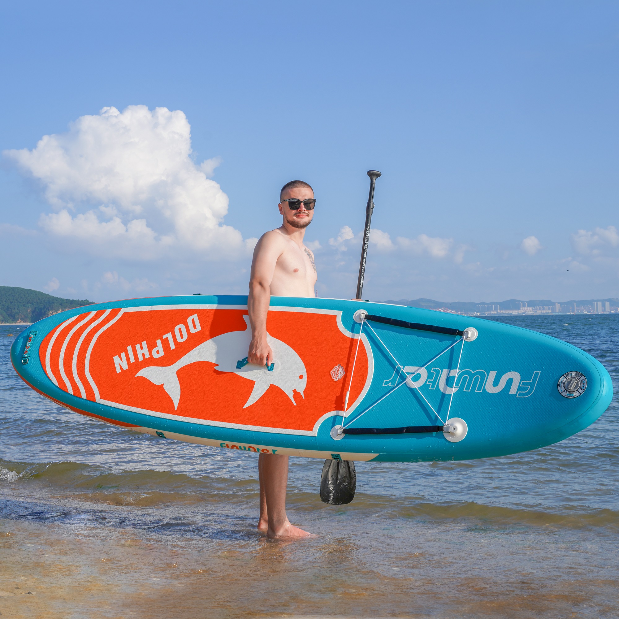 FunWater nafukovací paddleboard DOLPHINS 4