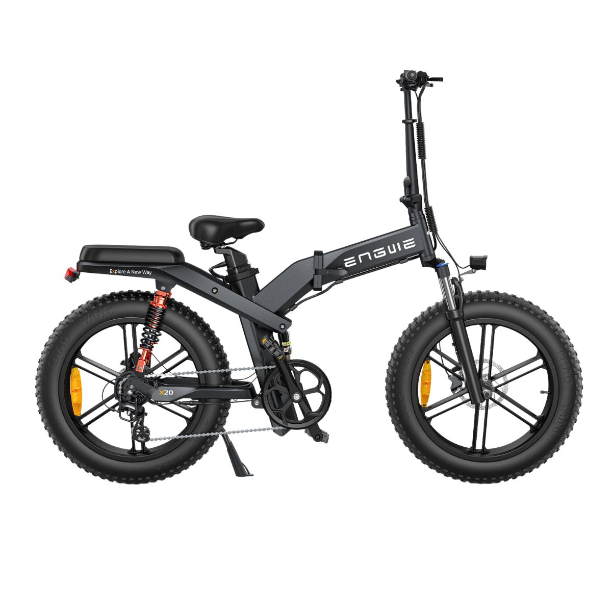 Engwe elektrické kolo X20 - Single Battery