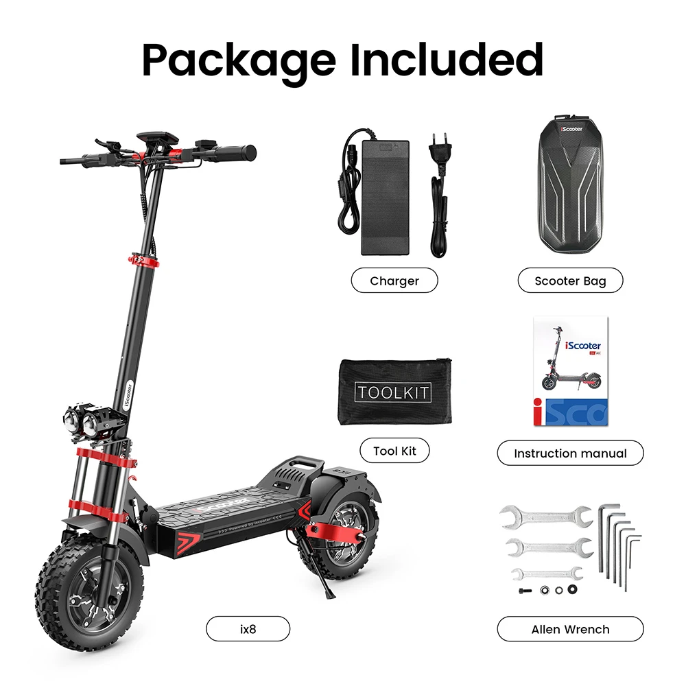 iScooter iX8 elektrická koloběžka 2