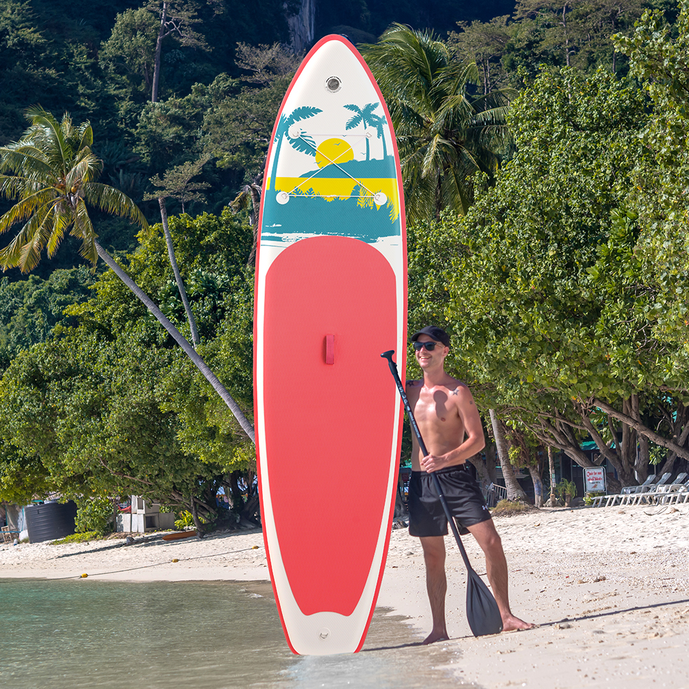 FunWater nafukovací paddleboard PinkPalm335 2