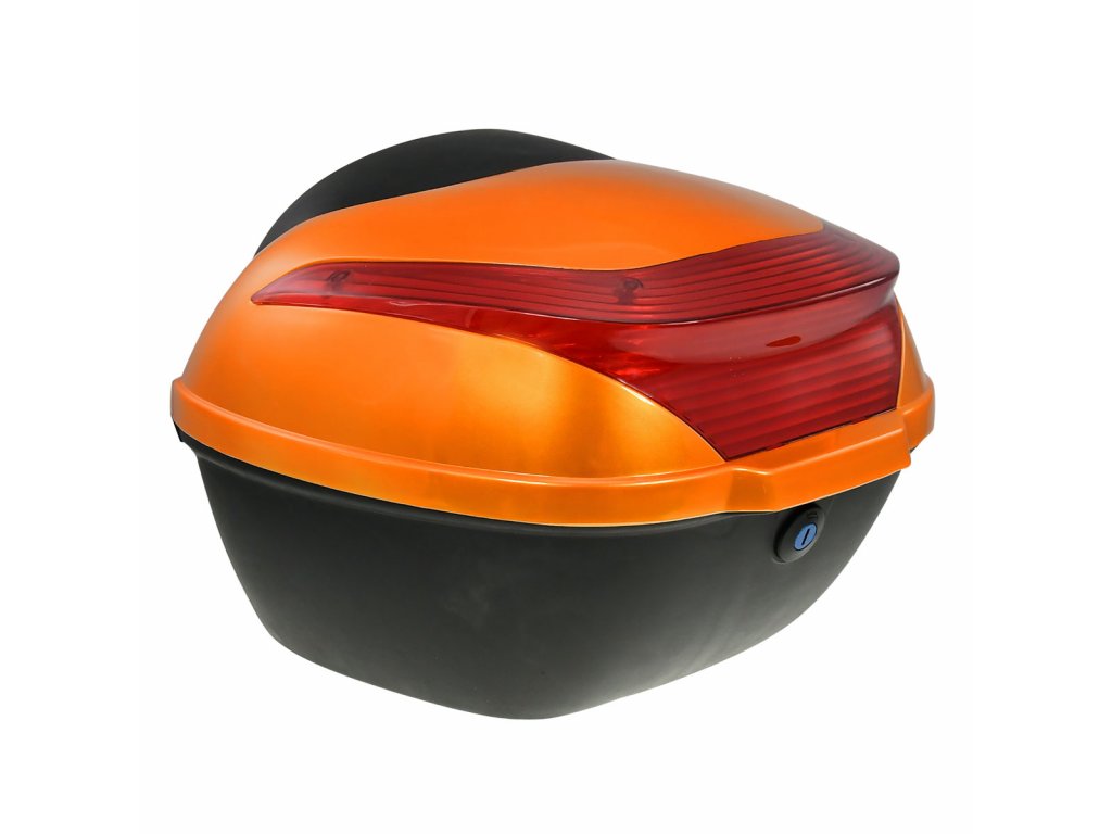 Zadní kufr k elektroskútru RACCEWAY® E-BABETA®, oranžový mat