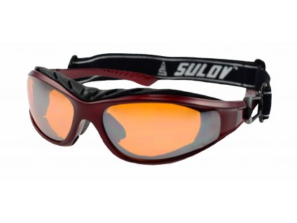 Sportovní brýle SULOV® ADULT II, metalická červená