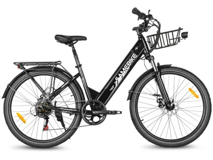 SAMEBIKE elektrické kolo RS-A01-Pro 26" s předním košíkem