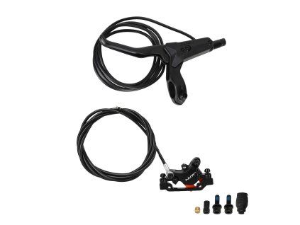 NUTT hydraulická kotoučová brzda – levá přední (2pístová) set