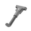 Šedý stojan na koloběžku pro Xiaomi M365 / Pro / Pro2 / 1S / Essential a KuKirin G2 Pro - boční stojan 8.5"